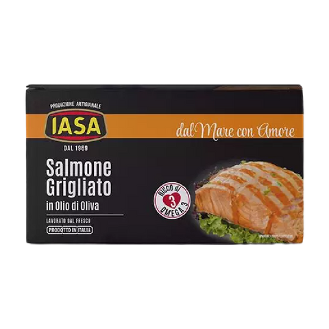 Salmone Grigliato in Olio di Oliva